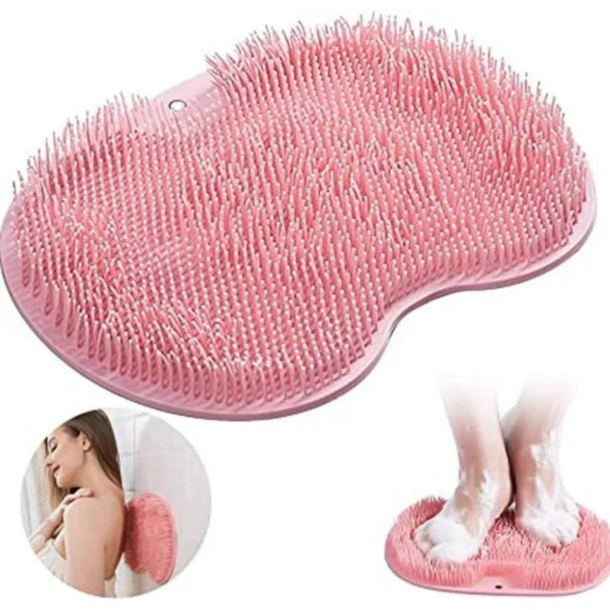 MASAJEADOR DE SILICONA PARA EL BAÑO
